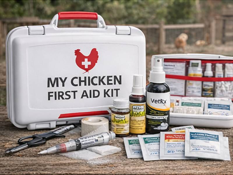 Deluxe Backyard Chicken First Aid Kit