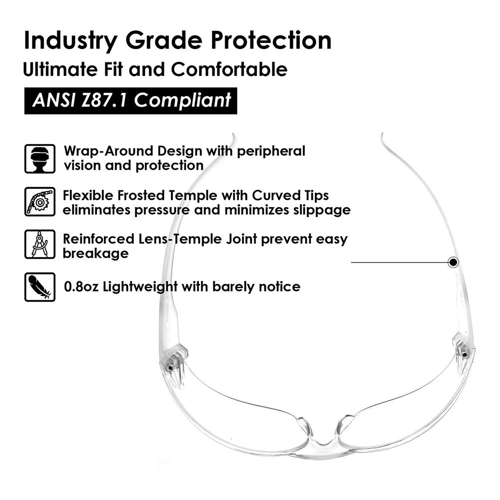 Polycarbonate Safety Glasses - The First Aid Gear Shop