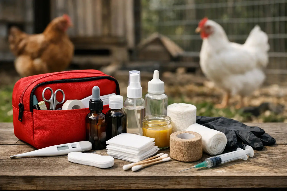 12 Poultry First Aid Kit Essentials