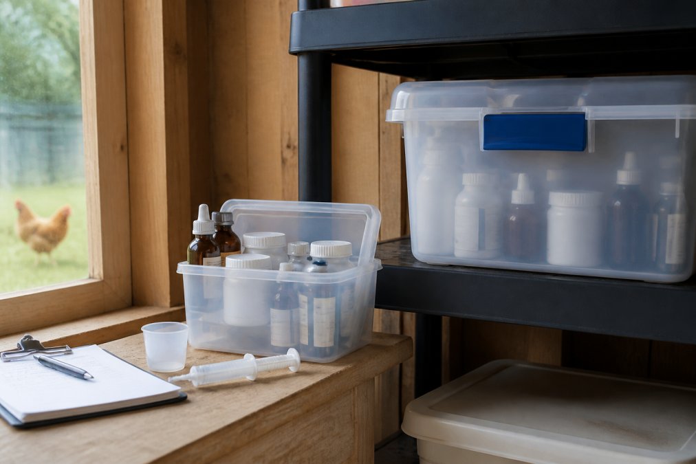 How to Store Poultry Medications: Coop-Safe Tips