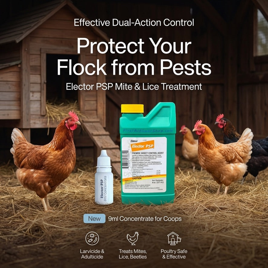 Elector PSP, 9 ml (Poultry Mite + Lice Treatment)