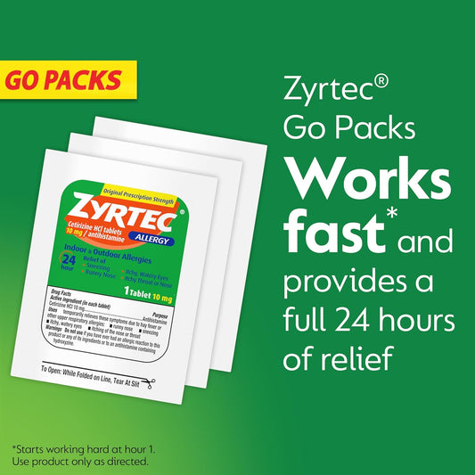 Zyrtec (Citirizine; Single Packet)