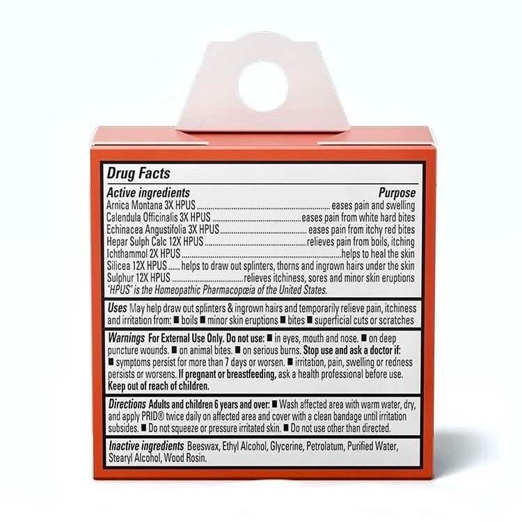 PRID Drawing Salve, 18g - The First Aid Gear Shop