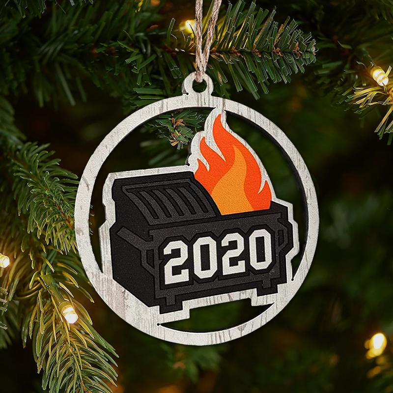 2020 Dumpster Fire Ornament - The First Aid Gear Shop