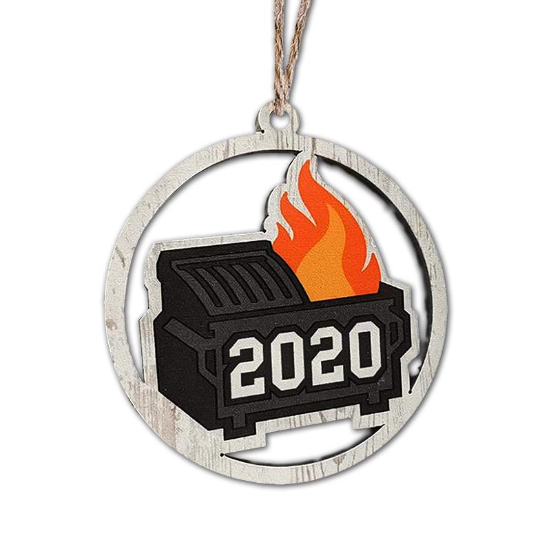 2020 Dumpster Fire Ornament - The First Aid Gear Shop