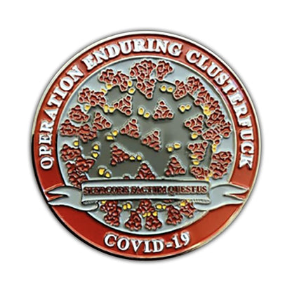 Safety Third COVID-19 Challenge Coin Challenge Coin Hawk Ventures 