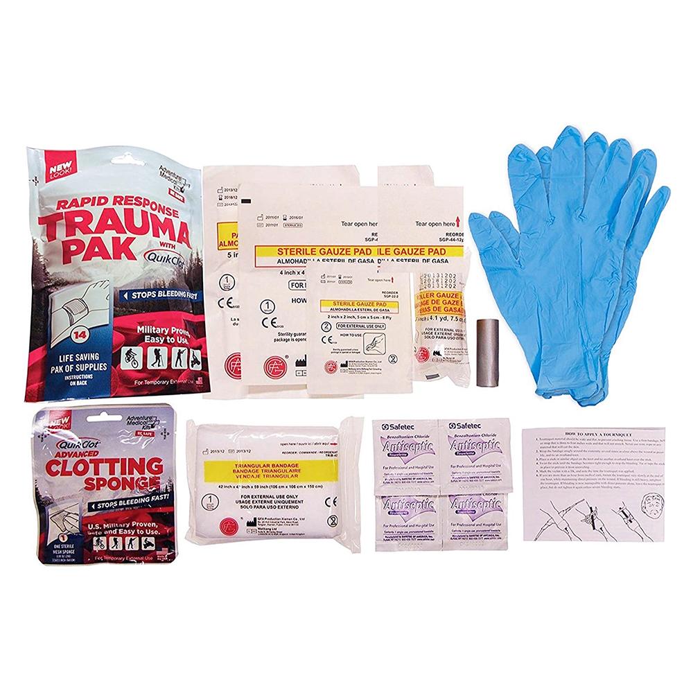 AMK Trauma-Pak w/ QuikClot - The First Aid Gear Shop