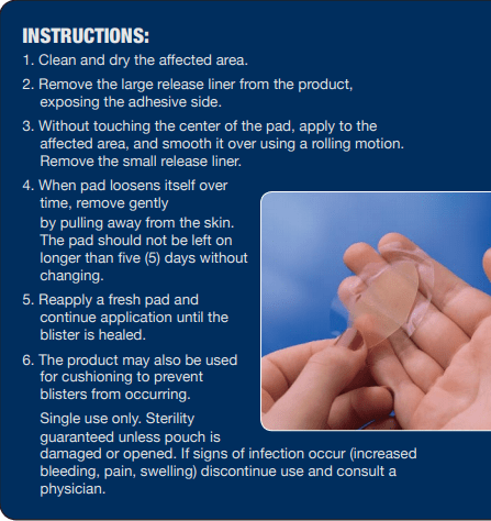 Blister Pads - The First Aid Gear Shop