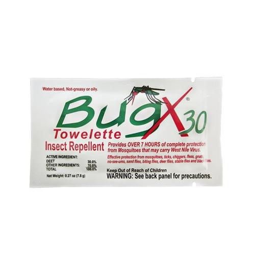 BugX30 Insect Repellent (Towelette) - The First Aid Gear Shop