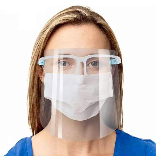 Eyeglass Frame Anti-Fog Face Shield - The First Aid Gear Shop