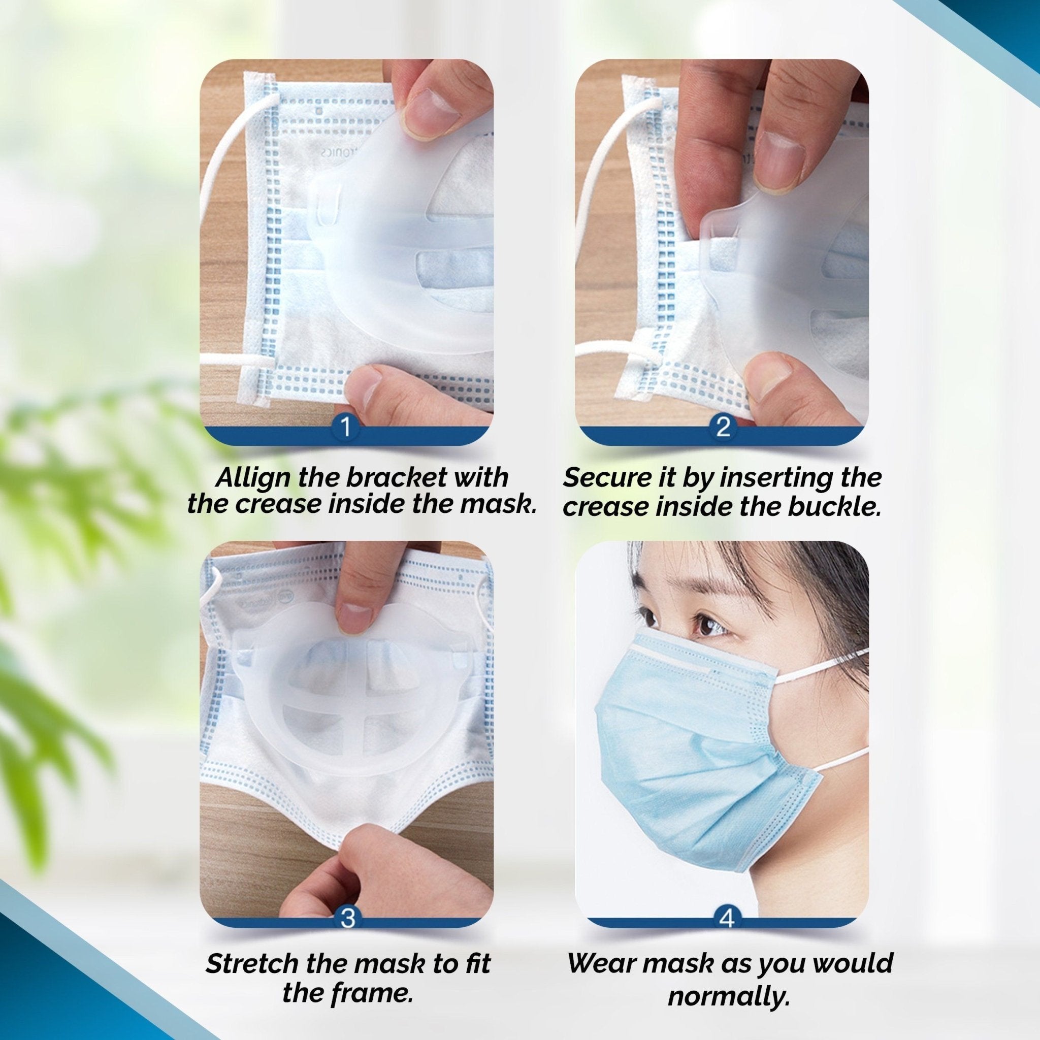 Face Mask Inner Support Frame - The First Aid Gear Shop