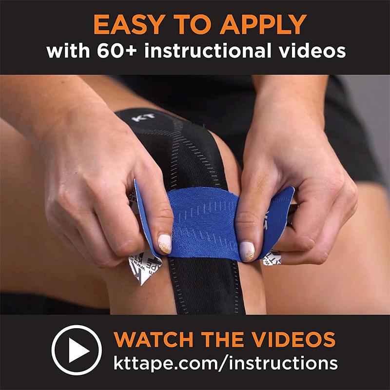KT Kinesiology Therapeutic Athletic Tape, Pre-Cut Strip - The First Aid Gear Shop