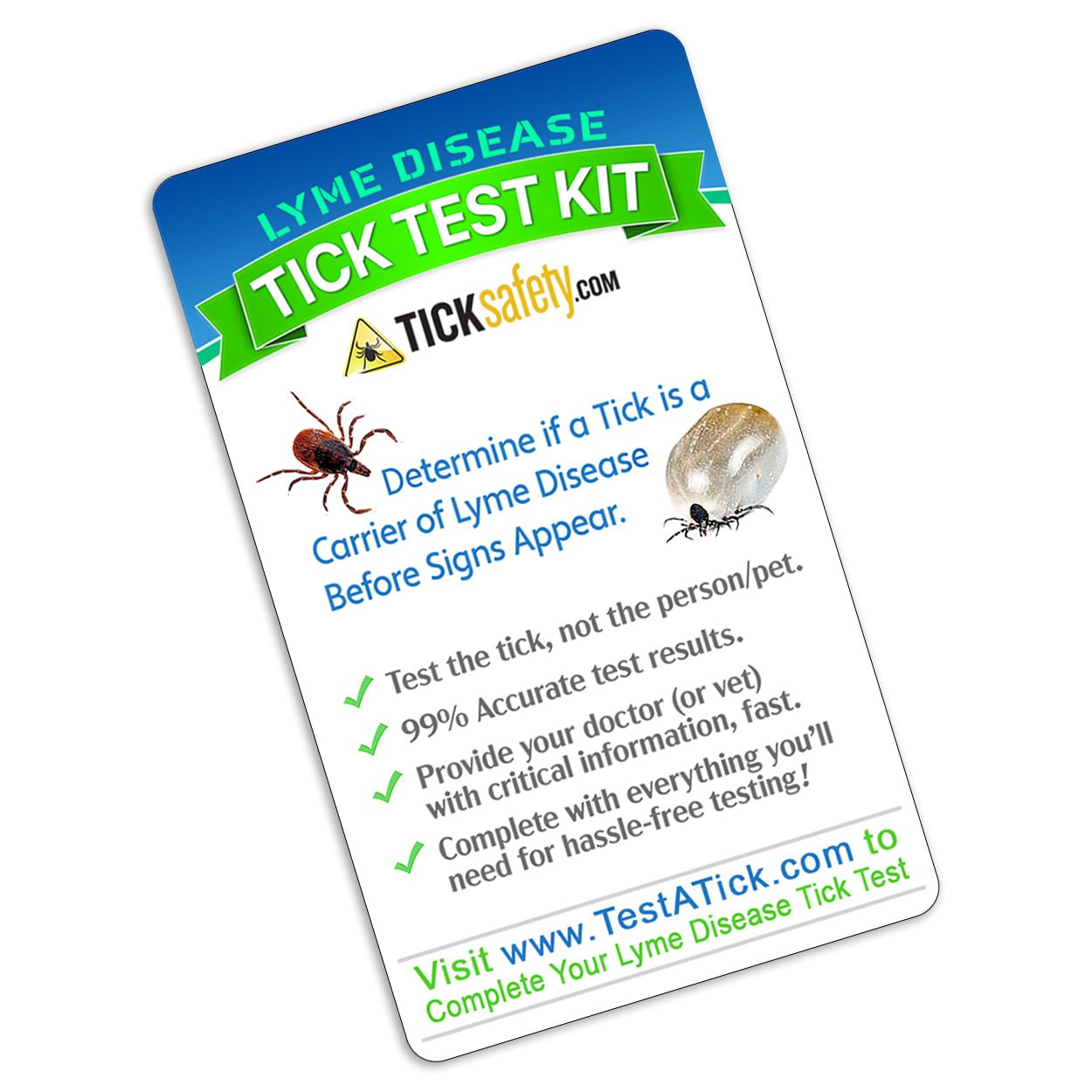 Lyme Disease Tick Test Kit - The First Aid Gear Shop