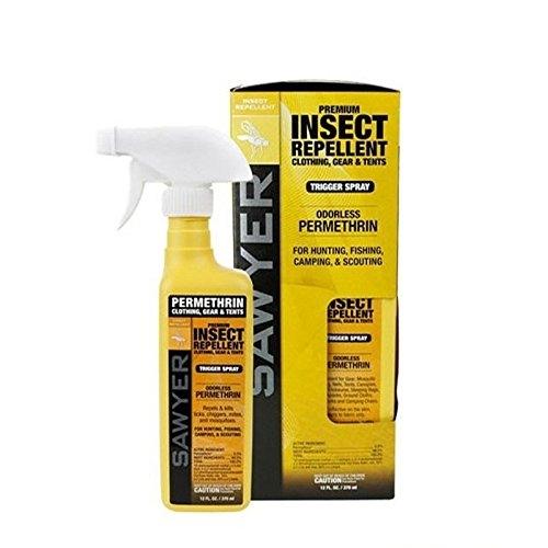 Permethrin Clothing Tick + Insect Repellent (12 oz Spray) - The First Aid Gear Shop