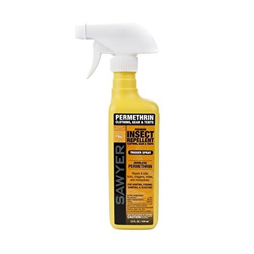 Permethrin Clothing Tick + Insect Repellent (12 oz Spray) - The First Aid Gear Shop