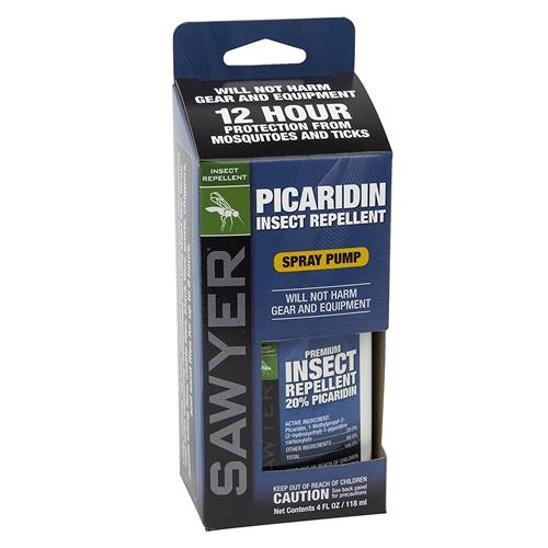 Picaridin Tick + Insect Repellent Spray Pump (4 oz.) - The First Aid Gear Shop