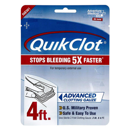 QuikClot Advanced Clotting Gauze - The First Aid Gear Shop