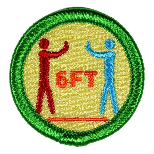 Social Distancing - Adult Merit Badge - The First Aid Gear Shop