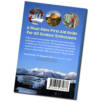 The Comprehensive Guide to Wilderness First Aid, SECOND ED. (Paperback) - The First Aid Gear Shop