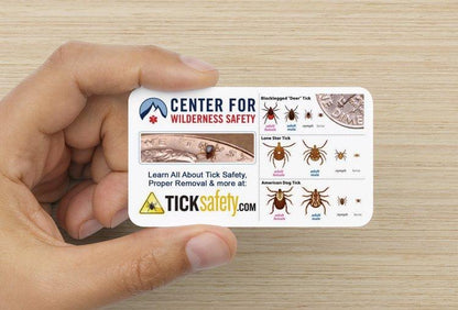 Tick Identification Cards Reference Card TickSafety.com Single Card (20¢ ea) 