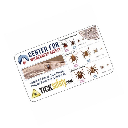 WX-Proof Tick Identification Decal - The First Aid Gear Shop