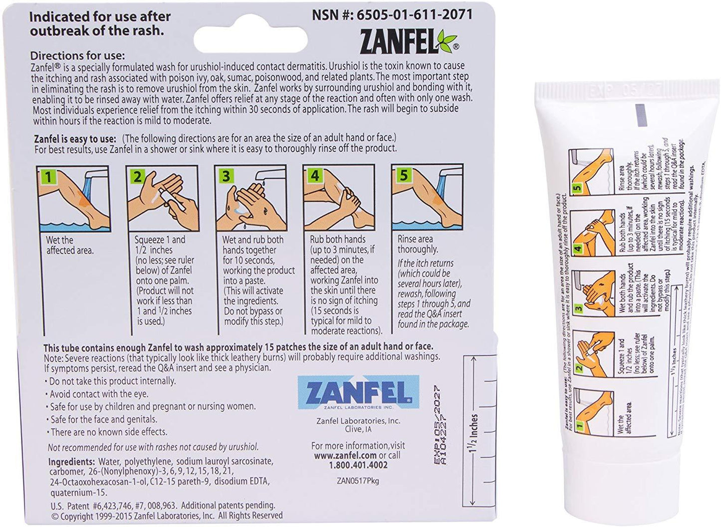 Zanfel Poison Ivy, Oak + Sumac Wash - The First Aid Gear Shop